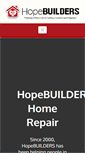Mobile Screenshot of hopebuilders-kc.org